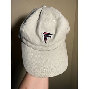 Vintage Atlanta Falcons Adjustable Strap Khaki Hat | OSFM | NFL Sports